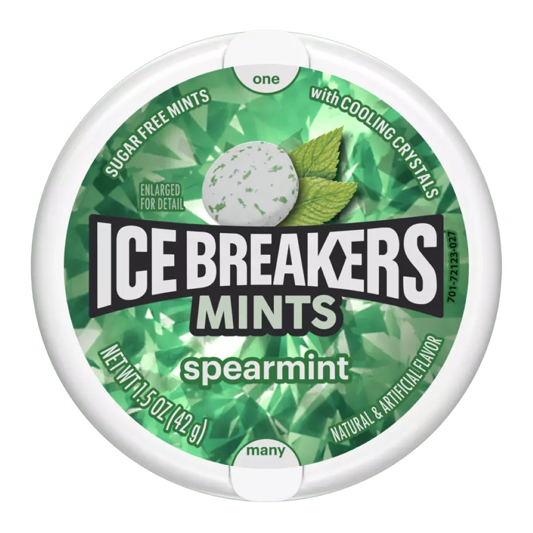 ICEBREAKER MINTS SPEARMINT 42G